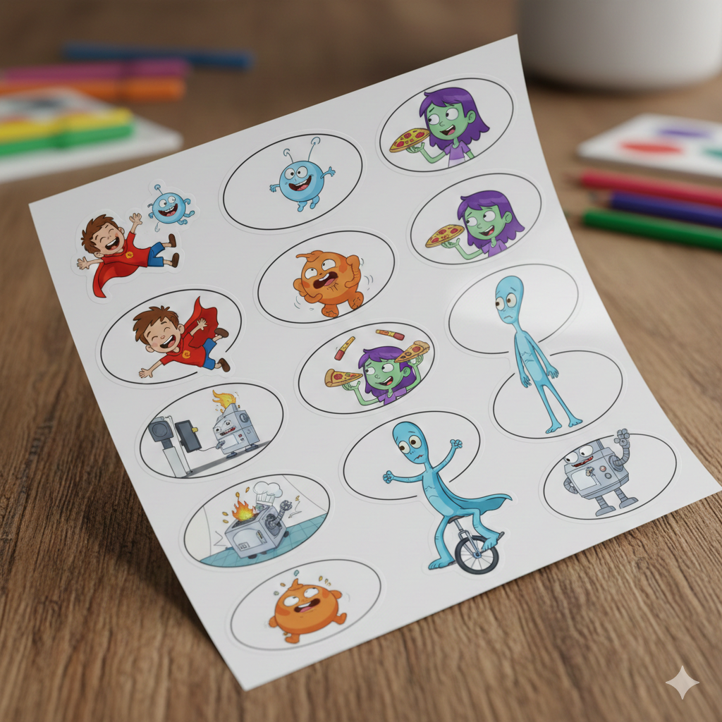 Stickervel
